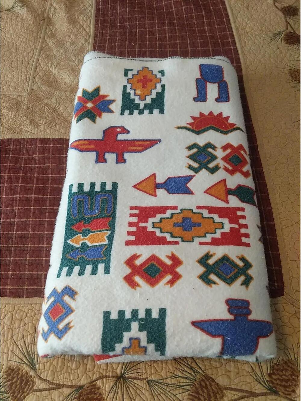 Southwest Style Twin Size Blanket